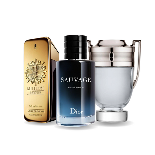 Set od 3 parfema | 1 Million · Sauvage · Invictus