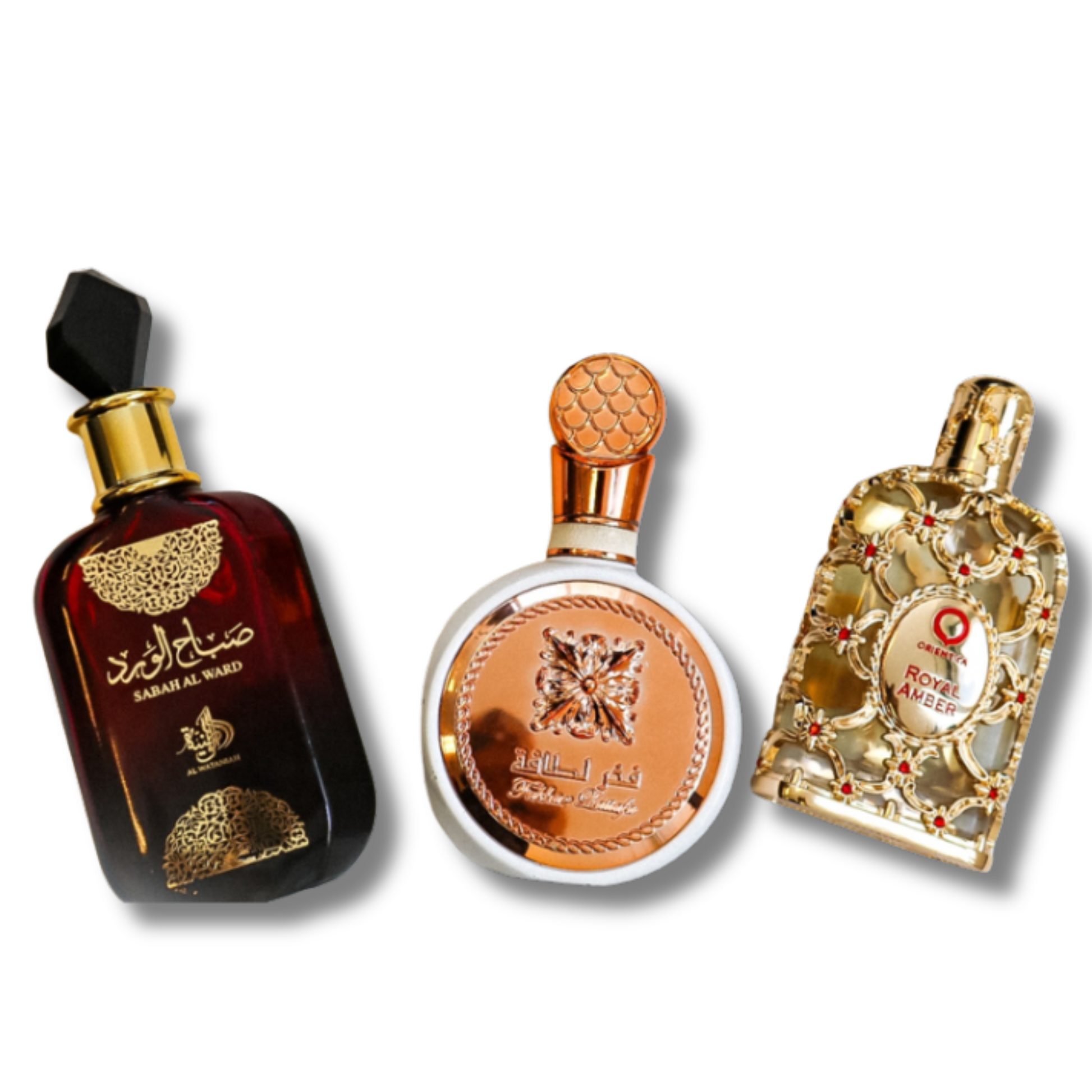Set od 3 parfema | Sabah Al Ward · Fakhar · Royal Amber