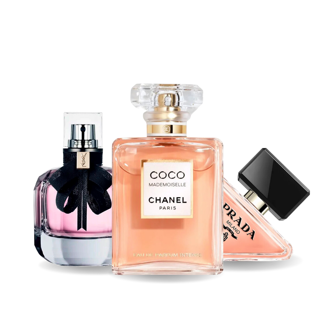 Set od 3 parfema | Prada Paradoxe · Coco Mademoiselle · Mon Paris