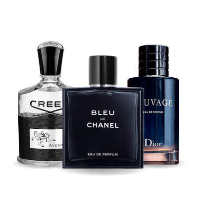 Set od 3 parfema | Creed Aventus · Bleu de Chanel · Sauvage