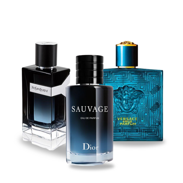 Set od 3 parfema | Sauvage · YSL Y · Eros