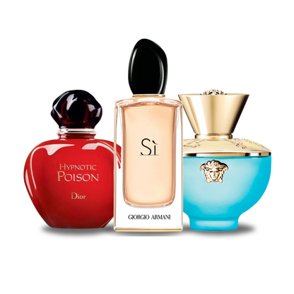 Set od 3 parfema | Hypnotic Poison · Armani Sì · Dylan Turquoise
