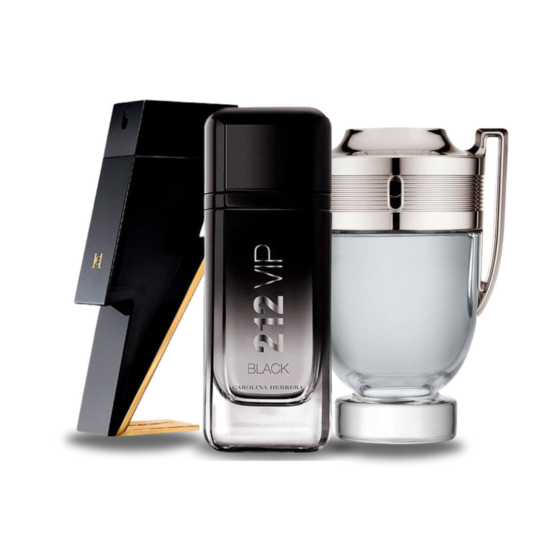 Set od 3 parfema | Bad Boy · 212 VIP Black · Invictus