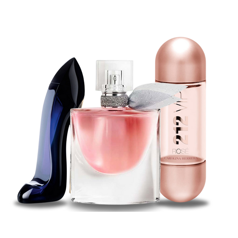 Set od 3 parfema | Good Girl · La Vie Est Belle · 212 VIP Rosé