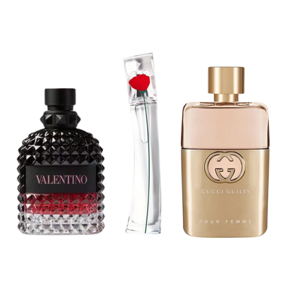 Set od 3 parfema | Gucci Guilty · Valentino Intense · Flower Kenzo