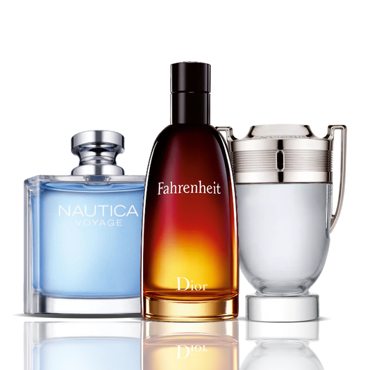 Set od 3 parfema | Nautica · Fahrenheit · Invictus
